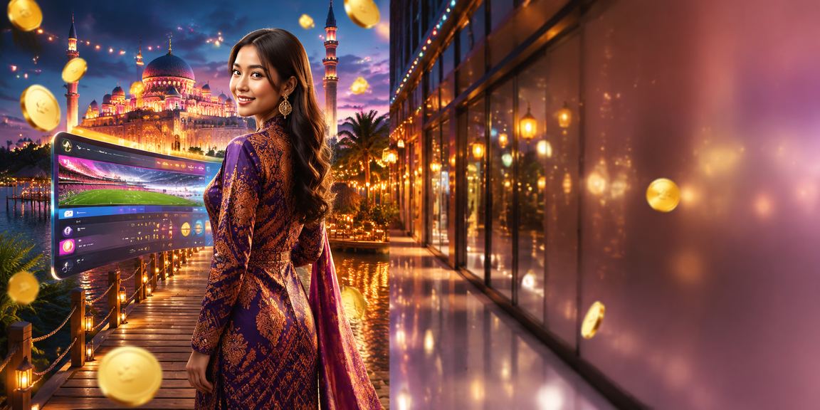 Suasana pertaruhan kasino di Putrajaya dengan hiasan batik tempatan